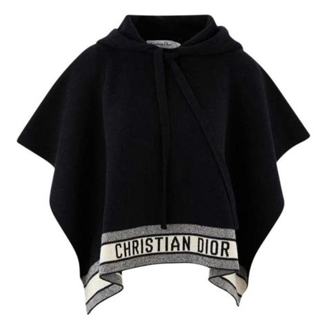 christian dior poncho.